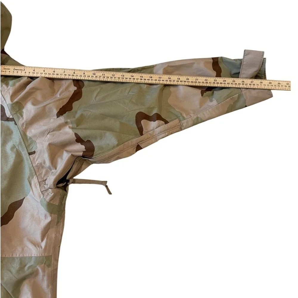 VTG US AirForce ECWCS GoreTex Desert Camo Parka Jacket LG Regular Tennier 2004 - Picture 7 of 9